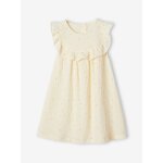 Chemise de nuit en gaze de coton imprimée écru Chemise de nuit en gaze de coton imprimée écru