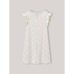 Chemise de nuit en pointelle - imprim rosa en coton biologique imprim rosa