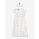 Chemise de nuit et tiare enfant blanc
