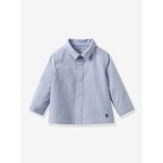 Chemise oxford bleu clair
