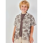 Chemise popeline imprim�e multicolore