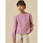 Chemise ray�e fille rayure rouge