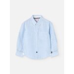 Chemise raye  manches longues bleu