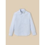 Chemise ray�e oxford gar�on rayure bleue