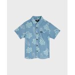 Chemise ride the wave gar�on faded denim