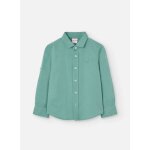 Chemise unie  manches longues vert