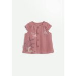Chemisier bb en gaze de coton olbia rose