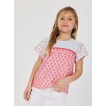 Chemisier fille popeline imprim�e multicolore