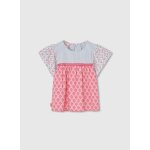 Chemisier fille popeline imprim�e multicolore