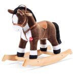 Cheval  bascule marron fonc marron