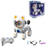 Chien robot interactif enfant cyber power puppy multicolore