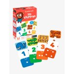 Les chiffres multicolore