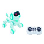 Chiot robot power puppy jr programmable avec contr�le gestuel, t�l�command�, � dresser, avec sons, musique ...