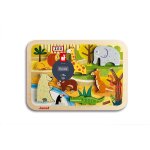 Chunky puzzle au zoo 7 pi�ces multicolore