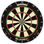 Cible de flchettes winmau blade 6 triple core carbon 3032 multicolore