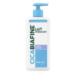 Cica - lait hydratant (flacon - pompe de 400 ml) lait corps pour peaux s�ches lait soin r�parateur pour ...