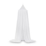 Ciel de lit vintage 245cm blanc