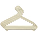 Cintres enfants 8 pcs. vanille, 30 cm multicolore