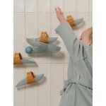 Circuit de bain avec balles bleu