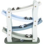 Circuit de course bleu beige