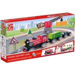 Circuit de train de marchandises beige