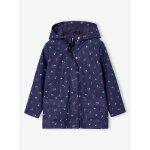 Cir� fille � capuche imprim� marine