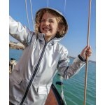 Cir� imperm�able � capuche fille argent