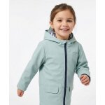 Cir� imperm�able � capuche fille vert pale