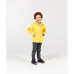 Cir� imperm�able � capuche gar�on jaune