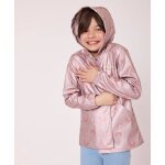 Cir� imperm�able fille fond rose irise imprime