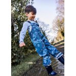 Cir� imperm�able gar�on fond bleu imprime
