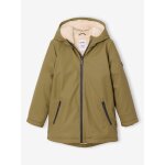 Cir� long � capuche fille kaki