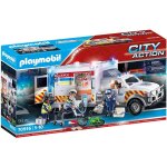 City action ambulance avec secouristes et bless 70936 multicolore