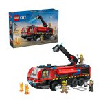 City le camion de pompiers de l'a�roport 60499 multicolore