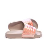 Claquettes fille logo searl rose
