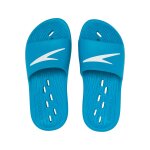 Claquettes de piscine synth�tique enfant bleu