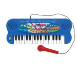 Clavier lectronique musical avec micro pat patrouille bleu