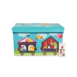 Coffre � jouets cirque, jusqu � 80 kg cirque