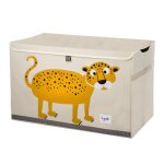 Coffre À jouets léopard jaune Coffre À jouets léopard jaune