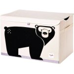 Coffre À jouets ours marron Coffre À jouets ours marron