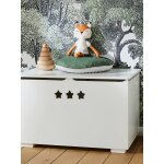 Coffre de rangement sirius blanc