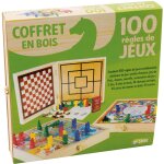 Coffret 100 jeux en bois multicolore Coffret 100 jeux en bois multicolore