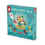 Coffret 50 jeux de soci�t�s classiques multicolore