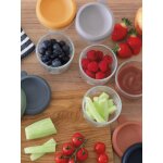 Coffret 6 portions verre multicolore