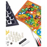 Coffret 8 jeux de soci�t� avec pions magn�tiques noir