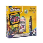 Coffret avengers enfant avec eau parfum�e gel douche 2 en 1 et serviette microfibre multicolore