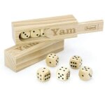 Coffret en bois yam beige