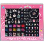 Coffret bracelets charms de luxe multicolore