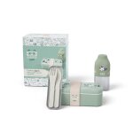 Coffret cadeau enfants lunch box foodie 500ml vert raccoon Coffret cadeau enfants lunch box foodie 500ml vert raccoon