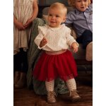 Coffret cadeau de noël t - shirt étoiles et jupe en tulle bébé ivoire imprimé Coffret cadeau de noël t - shirt étoiles et jupe en tulle bébé ivoire imprimé